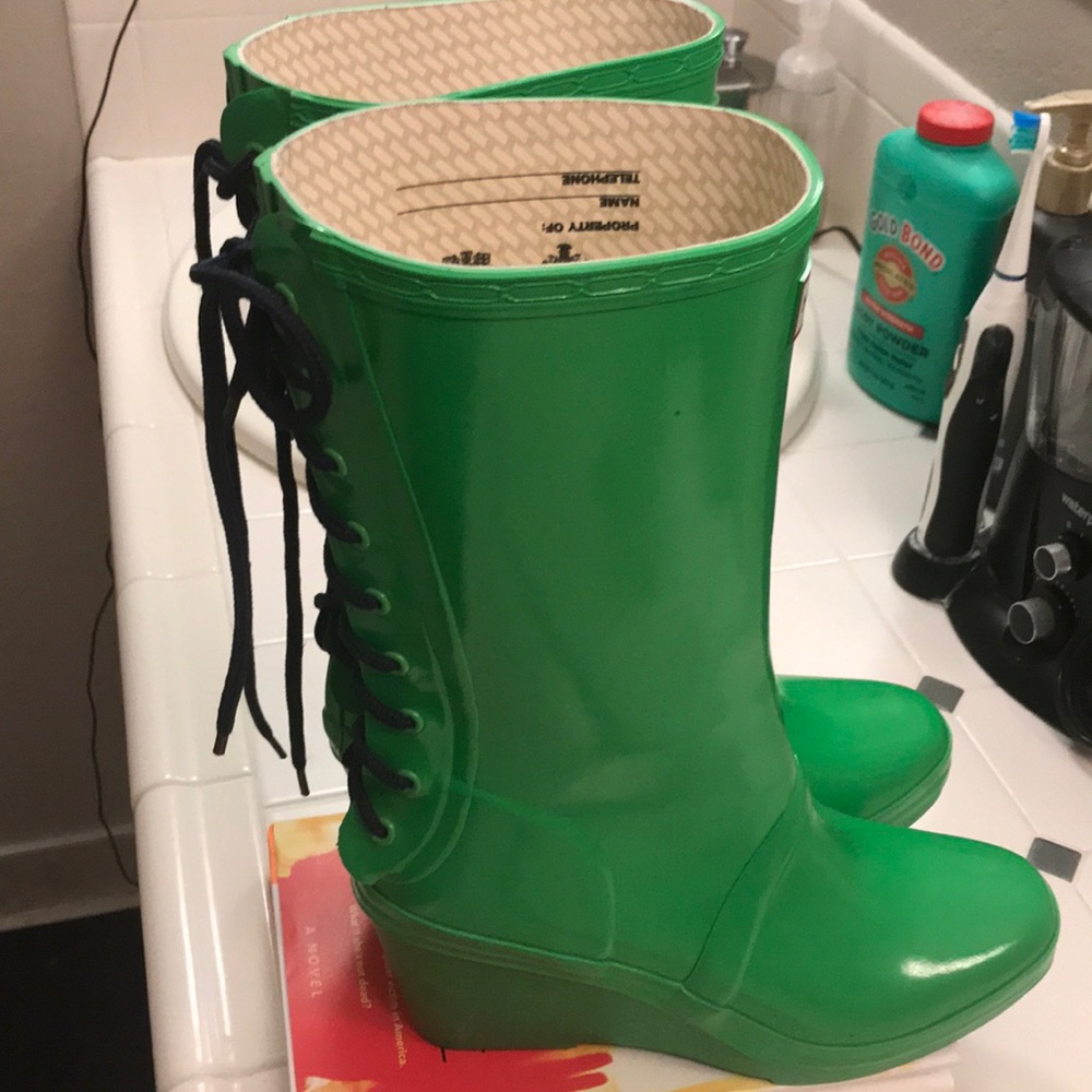 Hunter Wedge Boot 8